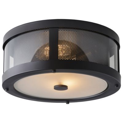 Bluffton Outdoor Flushmount by Feiss - Starlight Lighting USA and Canada
